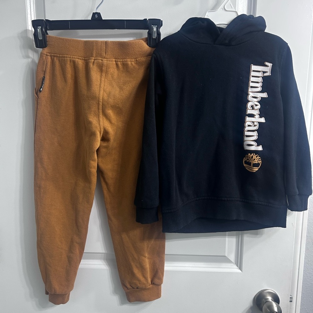 Timberland Kids Tan Jogger Sweatpants